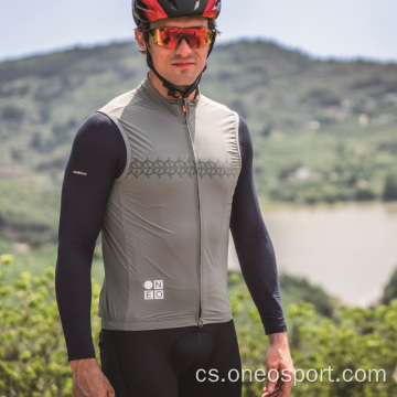 Pánský pro tým pro cyklistiku Gilet Wind vesta